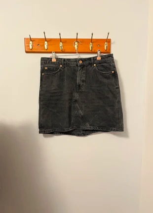 New Look Black Washed Denim Mini Skirt Size 14, brand: New Look, condition: Very good, size: XL / 14, £10.00, £11.20 includes Buyer Protection