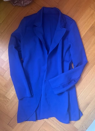 Long Blue Blazer Made in Italy - size M, merk: Made In Italy, staat: Heel goed, maat: M / 38 / 10, € 14,00, € 15,40 inclusief Kopersbescherming