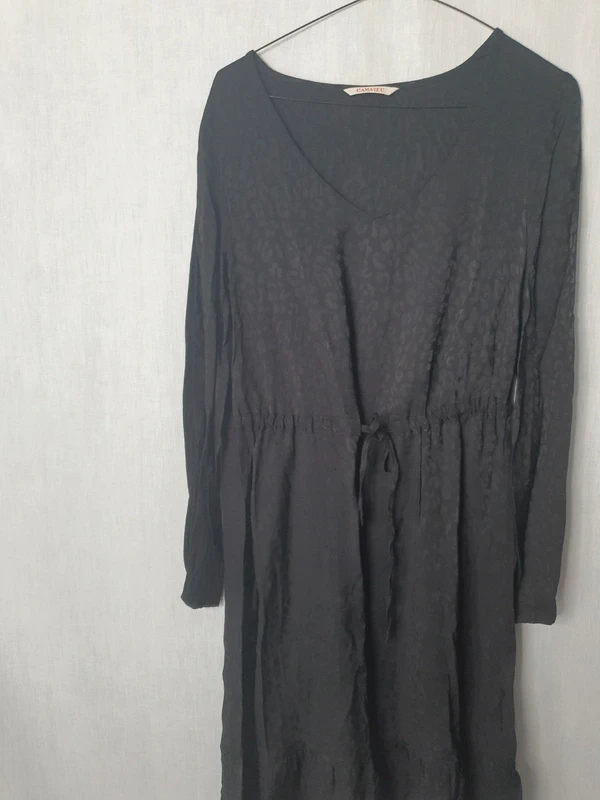 Robe noire effet léopard - photo numéro 2