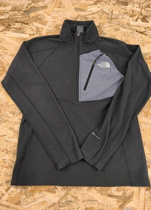 The North Face Flashdry / Pull Polaire 1/4 Zip / Homme S / Noir / Randonnée Ski, marca: The North Face, estado: Muito bom, tamanho: S, €25.00, €26.95 inclui Proteção do Comprador Pro