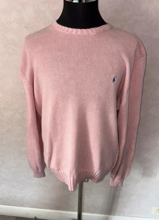 Pull col rond Ralph Lauren homme rose, brand: Ralph Lauren, condition: Very good, size: XL, €40.00, €42.70 includes Buyer Protection