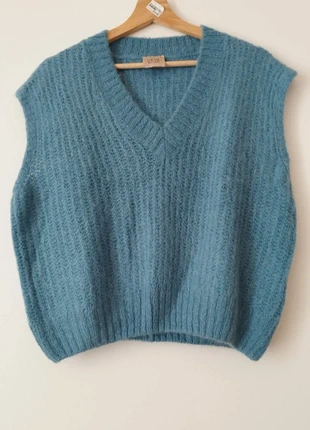 Gilet donna azzurro taglia S, marca: Même Road, estado: Nuevo sin etiquetas, tamaño: S, 9,00 €, 10,15 € Protección al comprador incluida