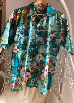 🌸superbe chemise hawaii, marque: Hawaii, état: Très bon état, taille: L, 21,50 €, 23,28 € Protection acheteurs incluse