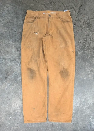 Pants Carhartt Workwear Sand Muddy Sun Faded Thrashed Size 31x30, marca: Carhartt, estado: Muito bom, tamanho: PT 40 | W31, €35.00, €37.45 inclui Proteção do Comprador