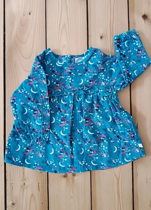 Chemise velour côtelé, bleue, marke: La Compagnie des Petits, zustand: Sehr gut, größe: 12-18 Monate / 80, 1,00 €, 1,75 € inklusive Vinted-Käuferschutz