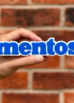 Plaque logo Mentos décoratif, marca: mentos, estado: Muy bueno, 5,99 €, 6,99 € Protección al comprador Pro incluida