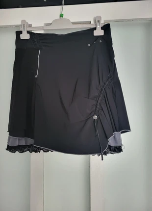 Jupe noire, marke: K Woman, zustand: Sehr gut, größe: XL / 42 / 14, 5,00 €, 5,95 € inklusive Vinted-Käuferschutz
