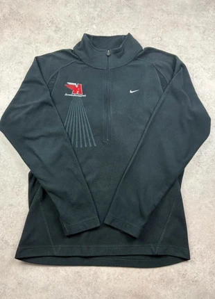 Polaire half zip 1/4 noir Nike Vintage Y2K Arcadia Invitational logo brodé | Taille M / 38 / 10, merk: Nike, staat: Heel goed, maat: M / 38 / 10, € 10,00, € 11,20 inclusief Kopersbescherming