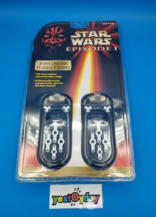 Talkie-Walkie Jedi Comlink – Star Wars Épisode I – Tiger Electronics – Import Japon - Yestoyday, marque: Star Wars, état: Neuf avec étiquette, taille: Taille unique, 29,99 €, 32,19 € Protection acheteurs (Pro) incluse