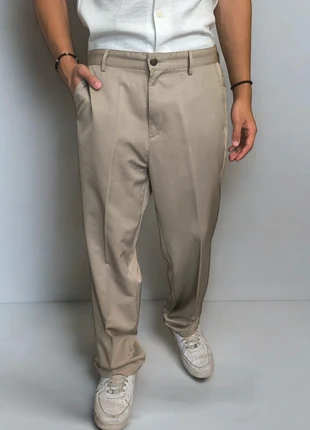 Pantalon Chino Adidas Beige Classique – Style Casual / Streetwear – Taille 34x30, marque: adidas, état: Très bon état, taille: W34 | FR 44, 27,00 €, 29,05 € Protection acheteurs incluse