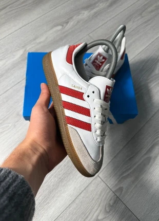 Adidas Samba Blanche Rouge / White Red Taille 36 FR | 4 US | 3 1/2 UK, brand: adidas, condition: Very good, size: 36, €59.90, €63.60 includes Buyer Protection