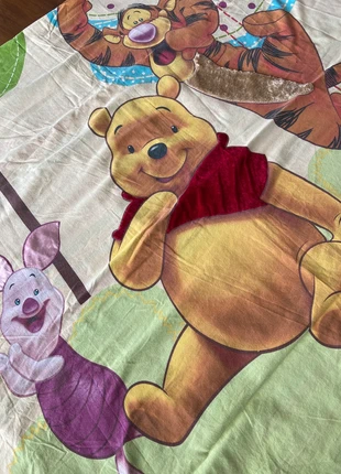 Housse de couette Winnie l’Ourson vintage appliqués relief, marque: Disney, état: Bon état, taille: Simple (135-150 cm x 200-220 cm), 10,00 €, 11,20 € Protection acheteurs incluse