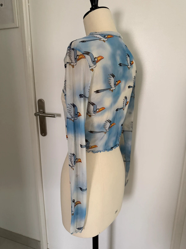 Top mesh Disney Zazou The Lion King x Asos Design - photo numéro 5