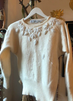 Pull vintage Saks, marque: Saks Fifth Avenue, état: Très bon état, taille: XS / 34 / 6, 65,00 €, 68,95 € Protection acheteurs incluse