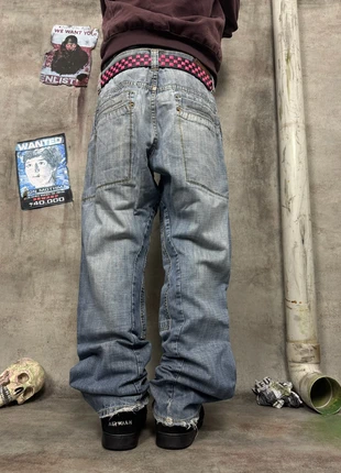 00s faded Wide legs baggy skatewear raver denim, marca: 2000’s, estado: Muito bom, tamanho: XL, €33.00, €35.35 inclui Proteção do Comprador Pro