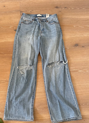 Baggy Jeans von H&M, marque: H&M, état: Bon état, taille: M / 38 / 10, 5,00 €, 5,95 € Protection acheteurs incluse