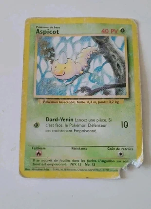 Carte Pokémon Aspicot – 1999 – Série de base, marke: Pokémon, zustand: Zufriedenstellend, 1,00 €, 1,75 € inklusive Vinted-Käuferschutz