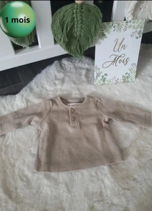 Petit pull, merk: Lefties, staat: Goed, maat: 1-3 maanden / 56 cm, € 1,00, € 1,75 inclusief Kopersbescherming