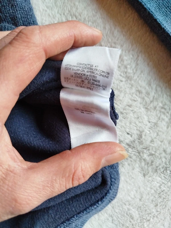 Pull bleu Eddie Bauer taille XXL - photo numéro 6