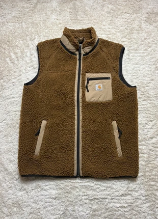Veste polaire carhartt marron sans manches / taille S, merk: Carhartt, staat: Heel goed, maat: S, € 89,00, € 94,15 inclusief Kopersbescherming