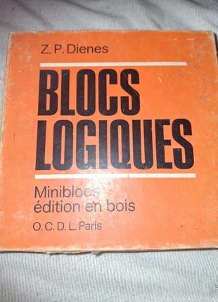 Blocs logiques miniblocs édition en bois vintage, marca: z p dienes, estado: Bom, €20.00, €21.70 inclui Proteção do Comprador