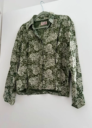 Chemise verte à motifs, brand: Laura Scott, condizioni: Ottime, taglia: M / IT 42 / EU 38, €8.00, €9.10 include la Protezione acquisti