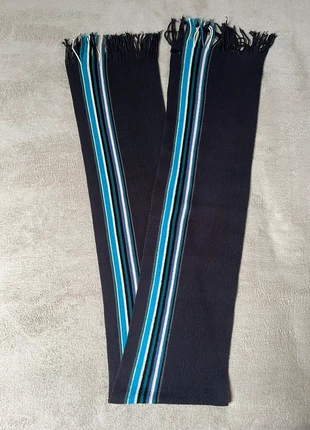 Écharpe Celio à rayures bleues et grises – 180 cm, marque: Celio, état: Très bon état, 4,50 €, 5,43 € Protection acheteurs incluse