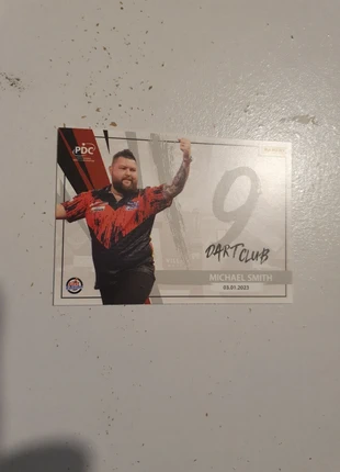 Panini World Championships PDC 2025 Michael Smith 9 Dart Club Card, brand: Panini, condition: Like new, £1.50, £2.28 includes Buyer Protection Pro