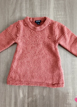 Robe pull manches longues Kiabi 1 mois, brand: Kiabi, condizioni: Ottime, taglia: 1-3 mesi / 56 cm, €2.80, €3.64 include la Protezione acquisti