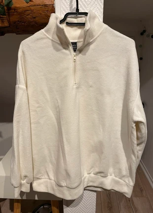 pull blanc avec zip, état: Très bon état, taille: S / 36 / 8, 4,00 €, 4,90 € Protection acheteurs incluse