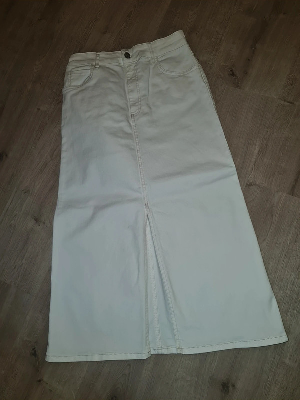 Jeansrok Signe nature