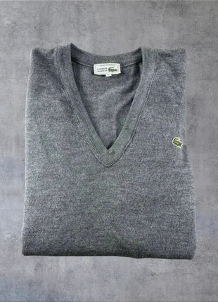 |Pull Lacoste 100% Laine #L124| Gris Foncé | L |, marque: Lacoste, état: Très bon état, taille: L, 15,00 €, 16,45 € Protection acheteurs (Pro) incluse