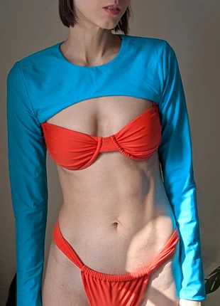 Modern Merfolk Bikinis Rash Guard, marke: Modern Merfolk Swim, zustand: Neu, größe: L / 40 / 12, 4,00 €, 4,90 € inklusive Vinted-Käuferschutz