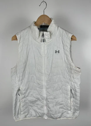 Under Armour – Doudoune légère – Blanche – Taille L, merk: Under Armour, staat: Goed, maat: L / 40 / 12, € 33,00, € 35,35 inclusief Kopersbescherming