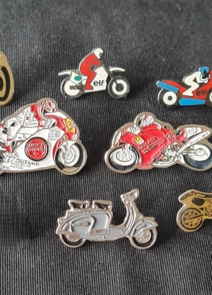 Lot pin's Moto, marque: Rare, état: Bon état, 5,00 €, 5,95 € Protection acheteurs incluse