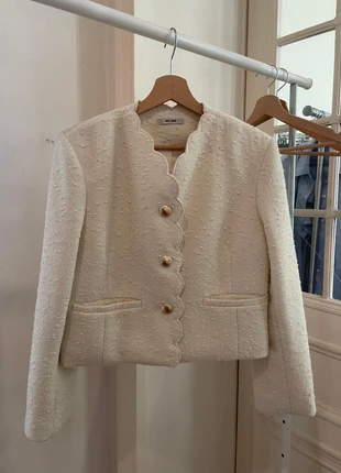WEARE ivory jacket, condition: Satisfactory, size: S / 36 / 8, €10.00, €11.20 includes Buyer Protection