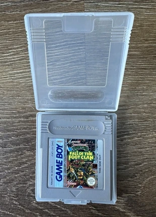 Nintendo Gameboy Original Teenage Mutant Ninja Turtles Fall of the Foot Clan Game Cart, condition: Satisfactory, £13.00, £14.35 includes Buyer Protection