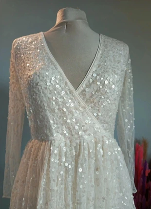 Robe mariée mariage cocktail bohème sequin T36/38 neuve, marca: Robe de mariee, estado: Nuevo sin etiquetas, tamaño: S / 36 / 8, 60,00 €, 63,70 € Protección al comprador incluida