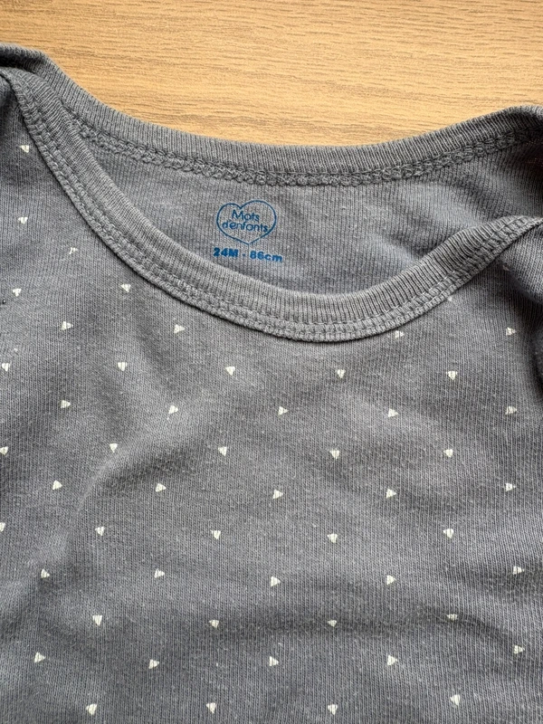 2 bodies manches courtes 24mois - photo numéro 3