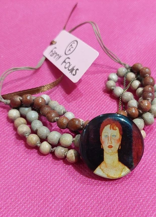 Bracelet en bois fanny fouks neuf, merk: fanny fouks, staat: Heel goed, € 1,50, € 2,28 inclusief Kopersbescherming