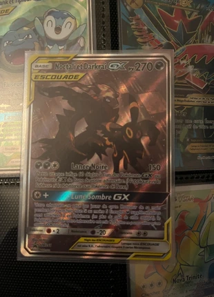 Noctalie et darkrai full art escouade, marke: Pokémon, zustand: Sehr gut, 1,00 €, 1,75 € inklusive Vinted-Käuferschutz