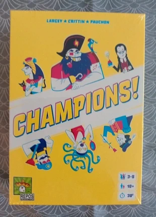 🏆 Champions! - Jeu d’ambiance délirant, brand: Champion, condition: New with tags, €4.50, €5.43 includes Buyer Protection
