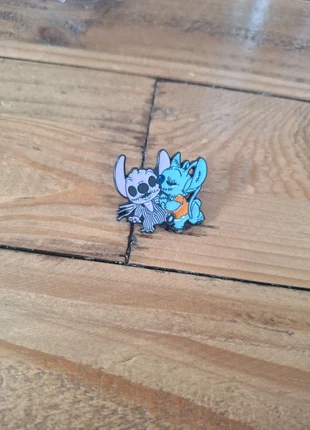 Lilo & Stitch (Jack Skellington Themed Stitch & Angel) Pin Badges, brand: Stitch, condition: New without tags, £2.00, £2.80 includes Buyer Protection Pro