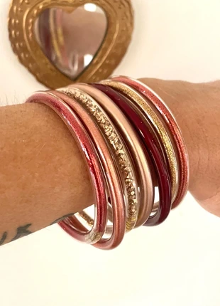 🍎 lot 7 bracelets fantaisie 🤎 tendance 🍒 couleurs chaudes, zustand: Sehr gut, 8,50 €, 9,63 € beinhaltet Vinted-Käuferschutz Pro