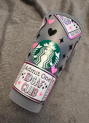 Starbucks Cold Cup - IDGAF Club, brand: Starbucks, condition: Like new, £9.00, £10.15 includes Buyer Protection