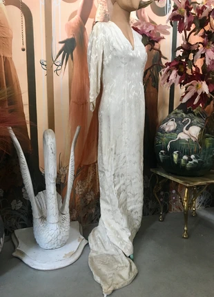 Antique 1950s wedding dress, marca: Vintage, estado: Bueno, tamaño: S / 36 / 8, 65,00 €, 68,95 € Protección al comprador incluida