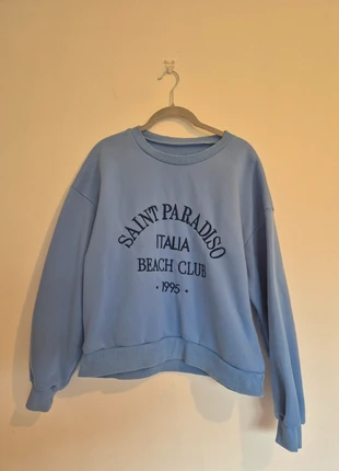 Saint Paradiso Italia Beach Club Crewneck Sweatshirt – Size L, condition: Very good, size: L / 40 / 12, €3.50, €4.38 includes Buyer Protection