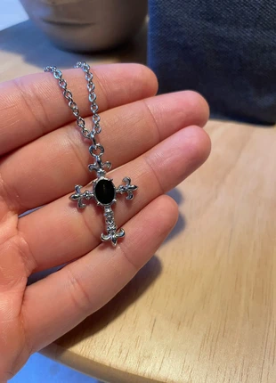 y2k Halskette/Necklace Chromelook, merk: y2k, staat: Heel goed, € 7,00, € 8,05 inclusief Kopersbescherming