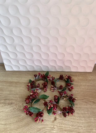 4x Servilleteros Navidad Guirnalda, marque: Zara Home, état: Neuf sans étiquette, 9,00 €, 10,15 € Protection acheteurs incluse