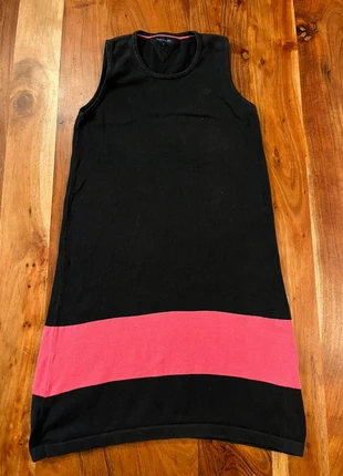 Robe Tommy Hilfiger Noir Rose TH Sans Manche Pull Femme Brode M, brand: Tommy Hilfiger, condition: Very good, size: M / 38 / 10, €11.90, €13.20 includes Buyer Protection Pro